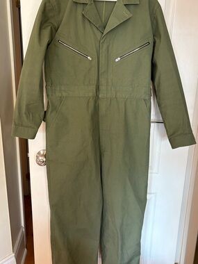 Olive Green Utility Flight Suit